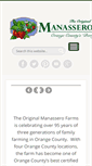 Mobile Screenshot of manasserofarms.com